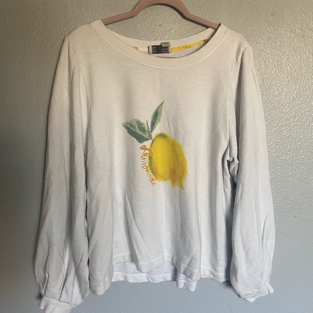 Anthropologie crewneck Saturday Sunday